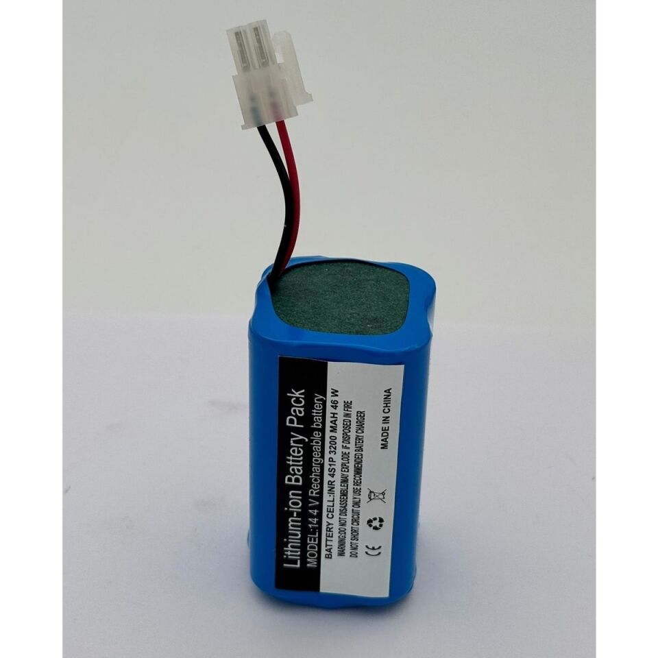 Life Ilife A4S Pro Robot Süpürge 3200 mAh 14.4 V  Batarya – Orjinal Uyumlu Uzun Ömürlü, Yüksek Performans Pil