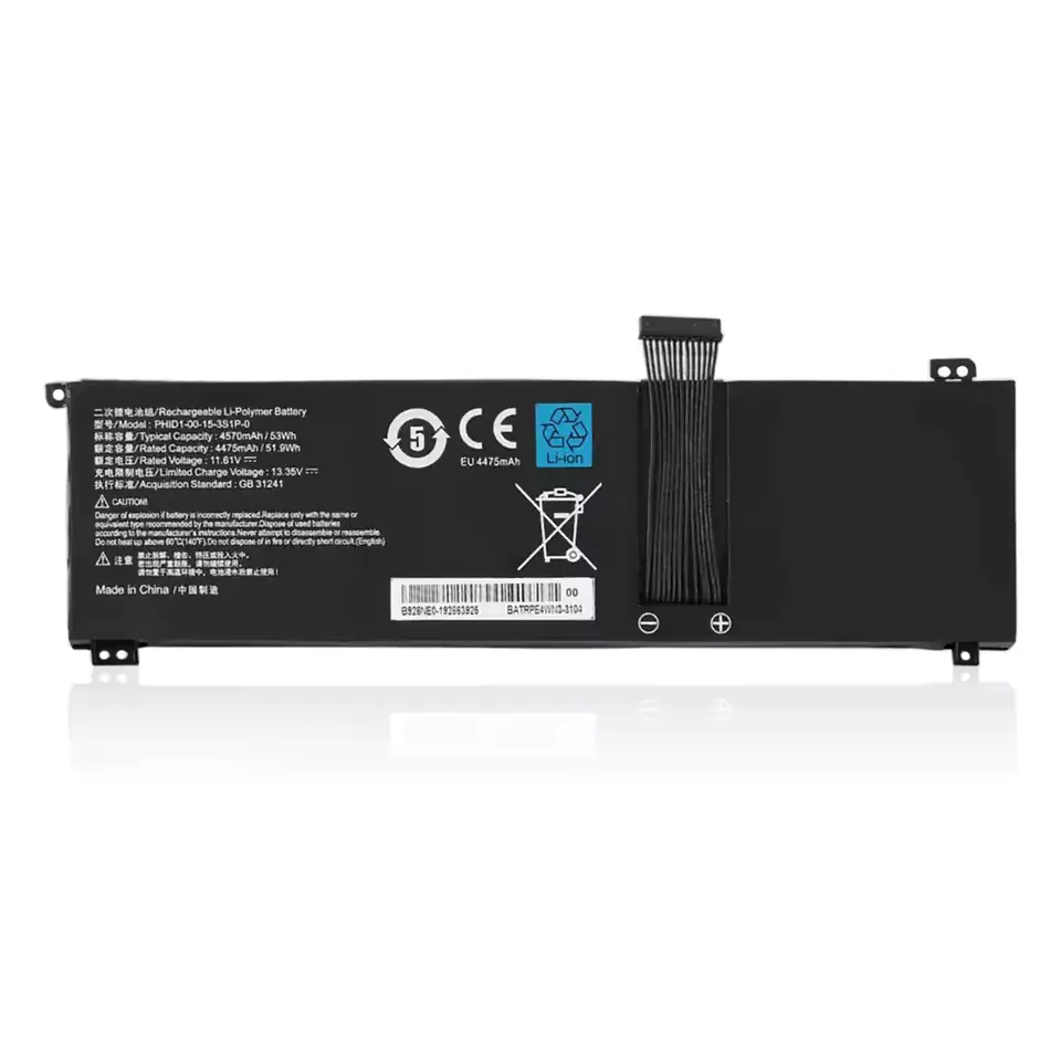 Mechrevo F1 - 4570mAh 11.61V Notebook Batarya Pil – Yüksek Performanslı, Uyumlu Güç Kaynağı