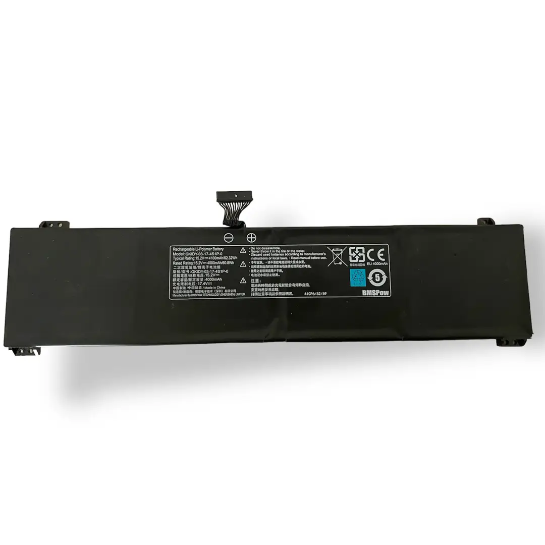 Monster GKIDY-03-17-4S1P-0 4000mAh 15.2V Notebook Batarya Pil – Yüksek Performanslı, Uyumlu Güç Kaynağı